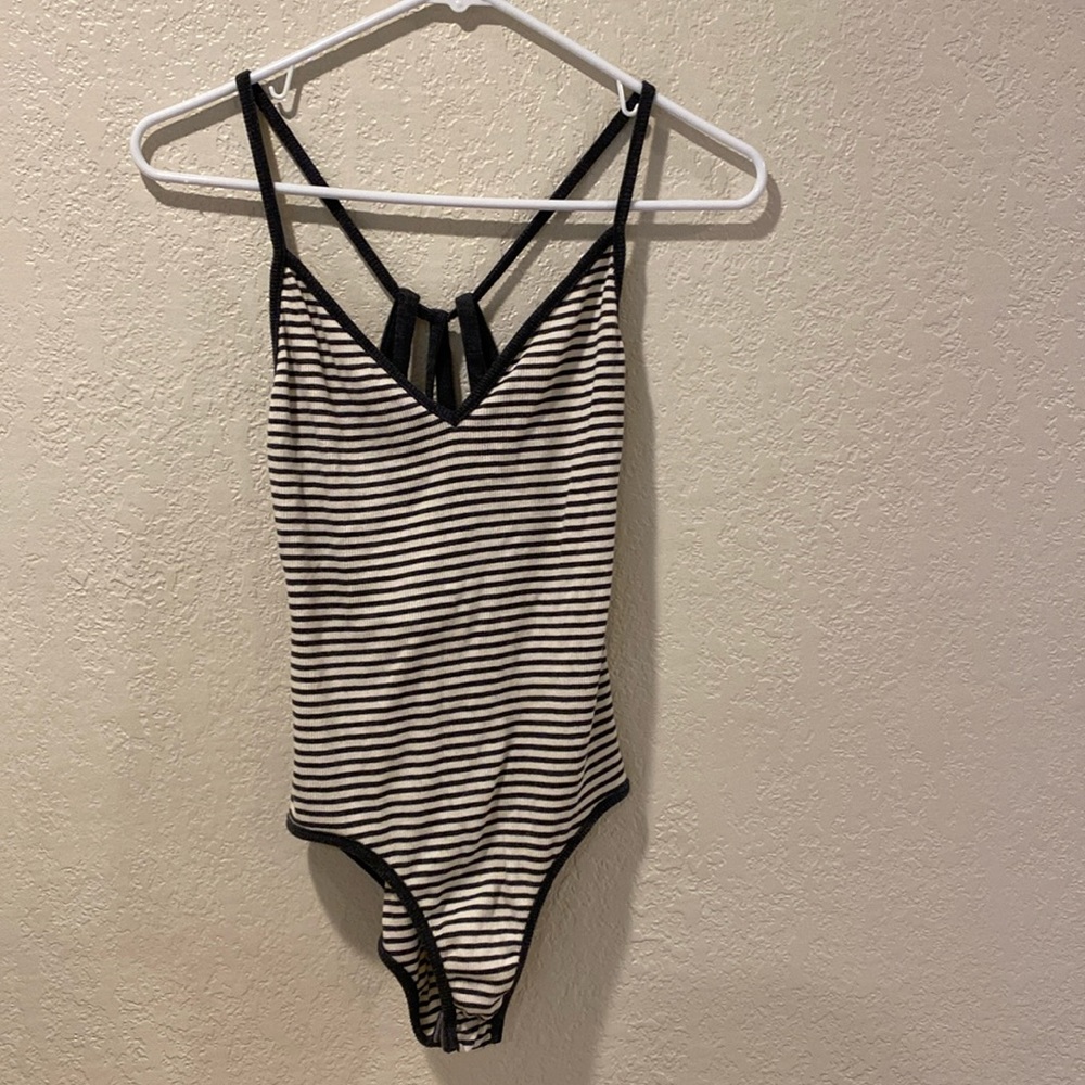 Frankie Phoenix Stripped Bodysuit